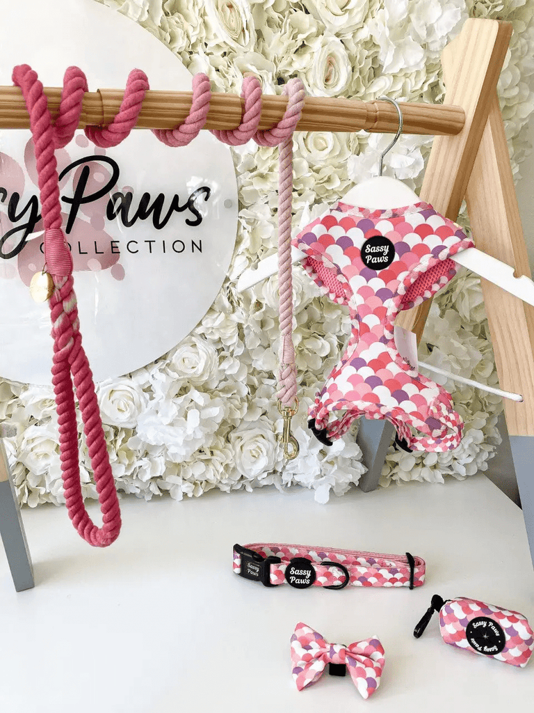 Sassy Paws Collection Mermaid vibes chest harness