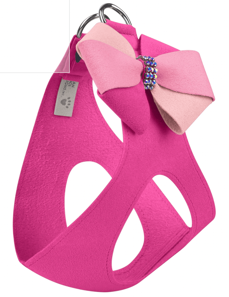 Susan Lanci Designs Pink Velvet Step In Harness