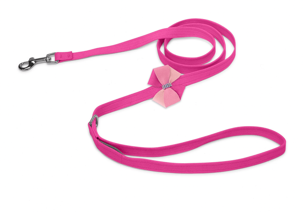 Susan Lanci Designs S - 4 FT Pink Velvet Leash
