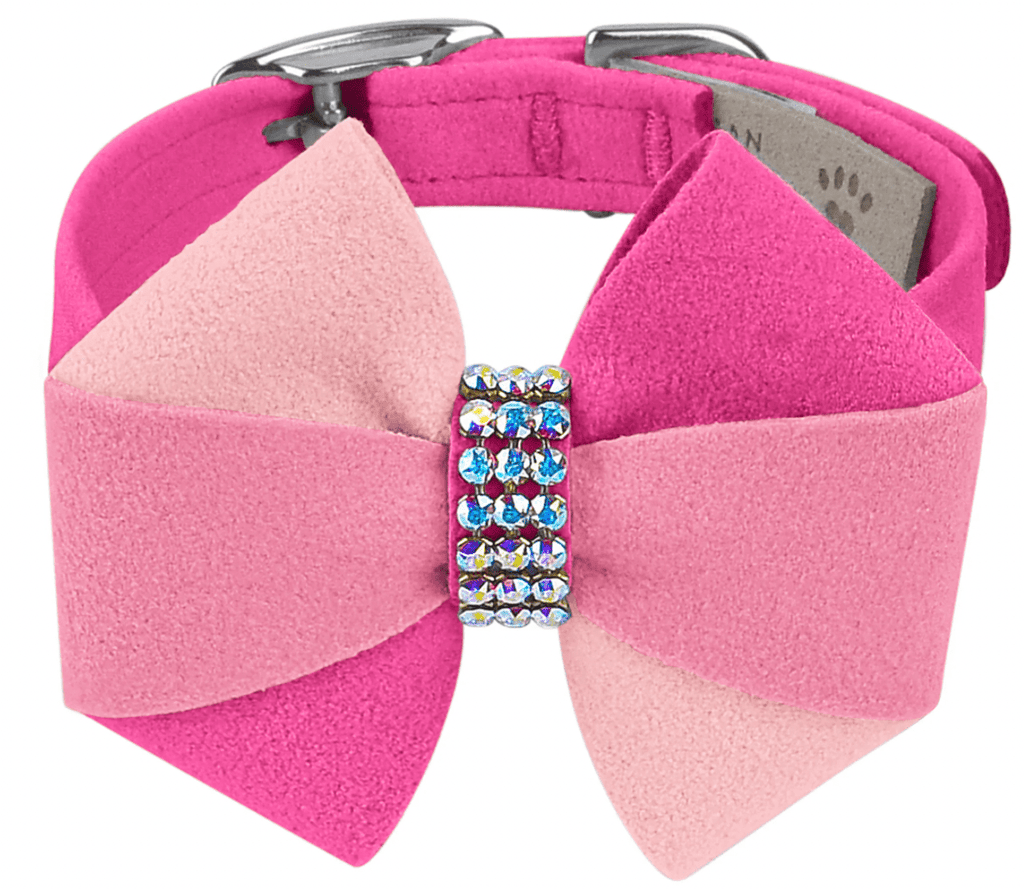 Susan Lanci Designs TC Pink Velvet Collar