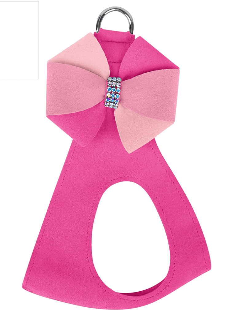 Susan Lanci Designs TC Pink Velvet Step In Harness