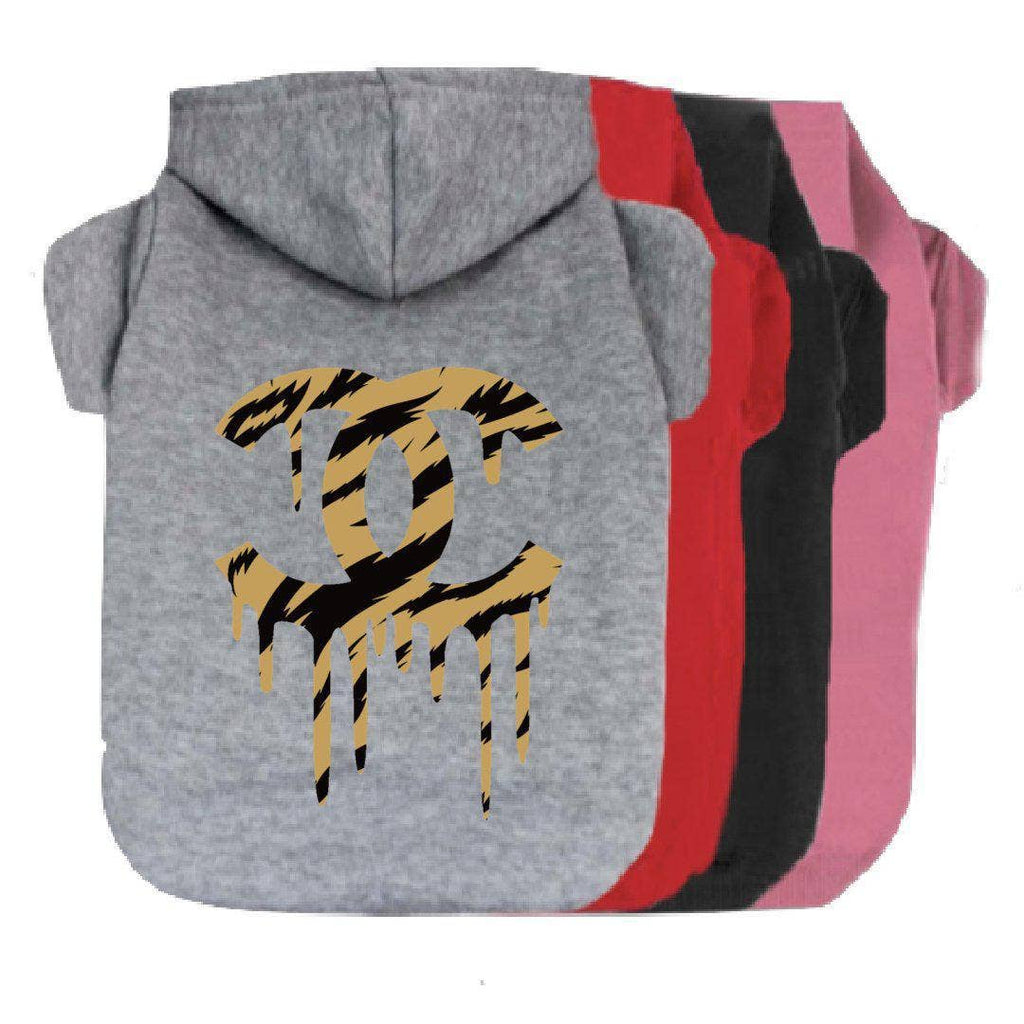The Honest Dog Company XS / Black Chewnel Multi Color Dog Hoodie