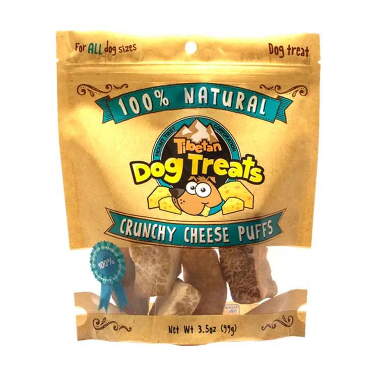 Tibetan Dog Chew 3.5 oz Tibetan Dog Chew - Crunchy Cheese Puffs