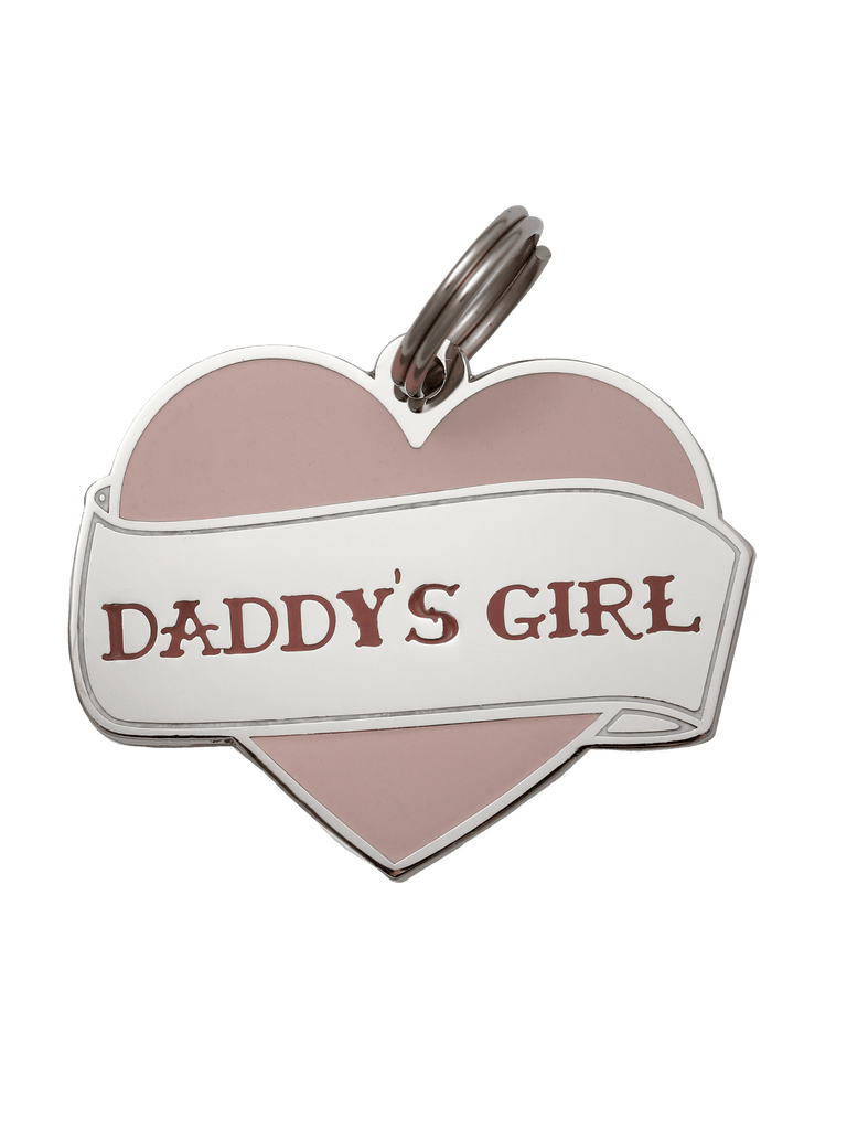 Two Tails Pet Company Daddy's Girl Pet ID Tag