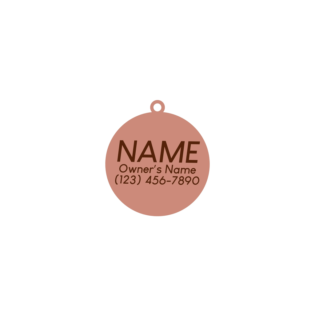 Two Tails Pet Company Have Your People Call My People Pet ID Tag