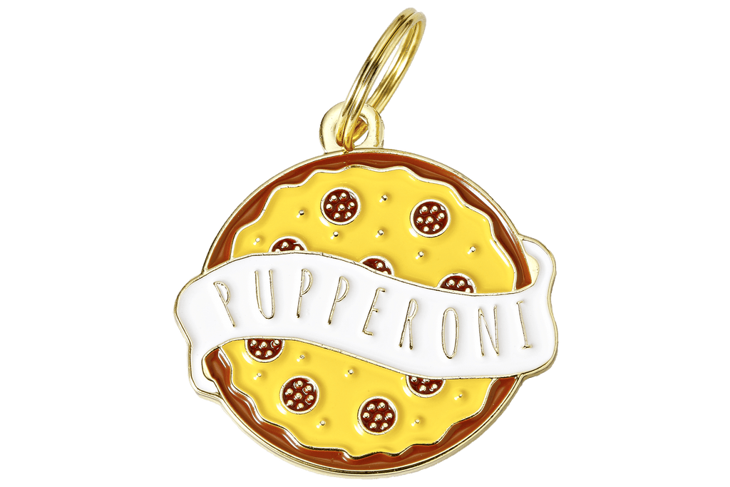 Two Tails Pet Company Pupperoni Pet ID Tag